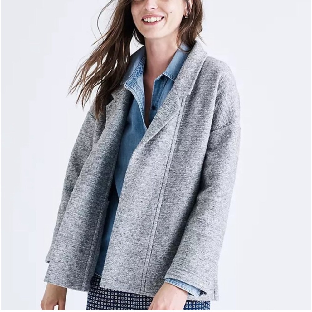 Madewell Wool Speaker Jacket Cardigan